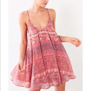 NWT Kimchi Blue Lace Up Side Mini Dress